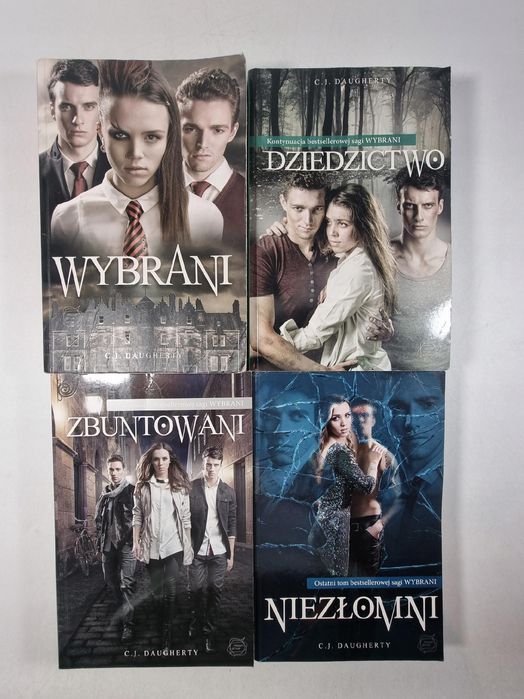 Wybrani / zestaw 4 książek / C.J. Daugherty