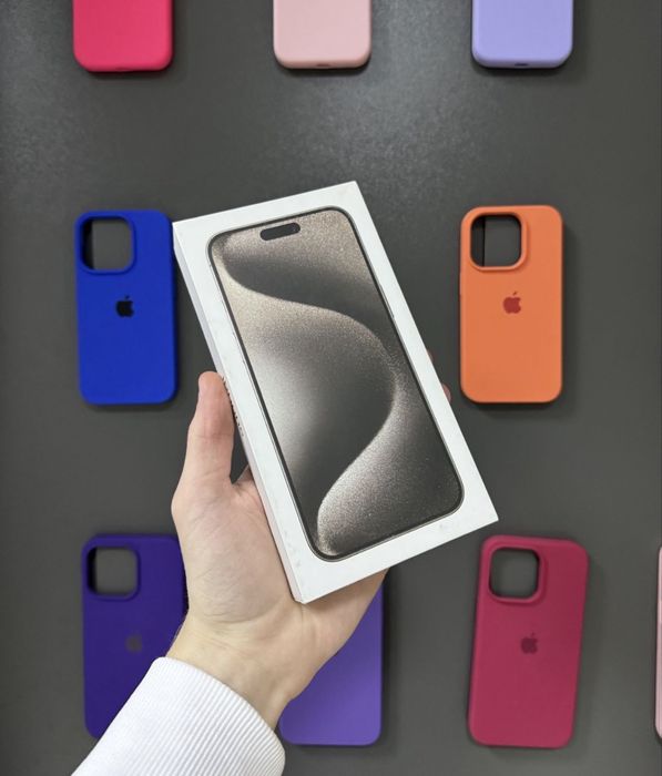 iPhone 15 Pro max 256Gb з рідною коробкою фізична сім