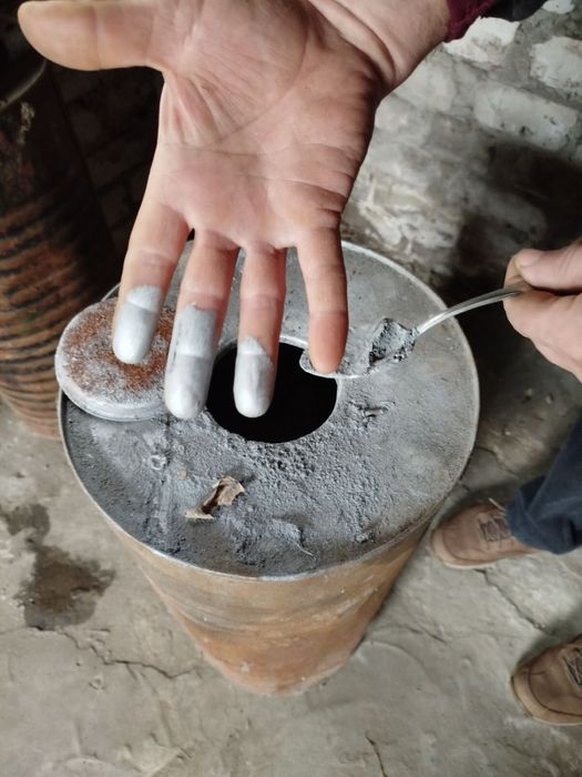 Серебрянка пудра. Сріблянка