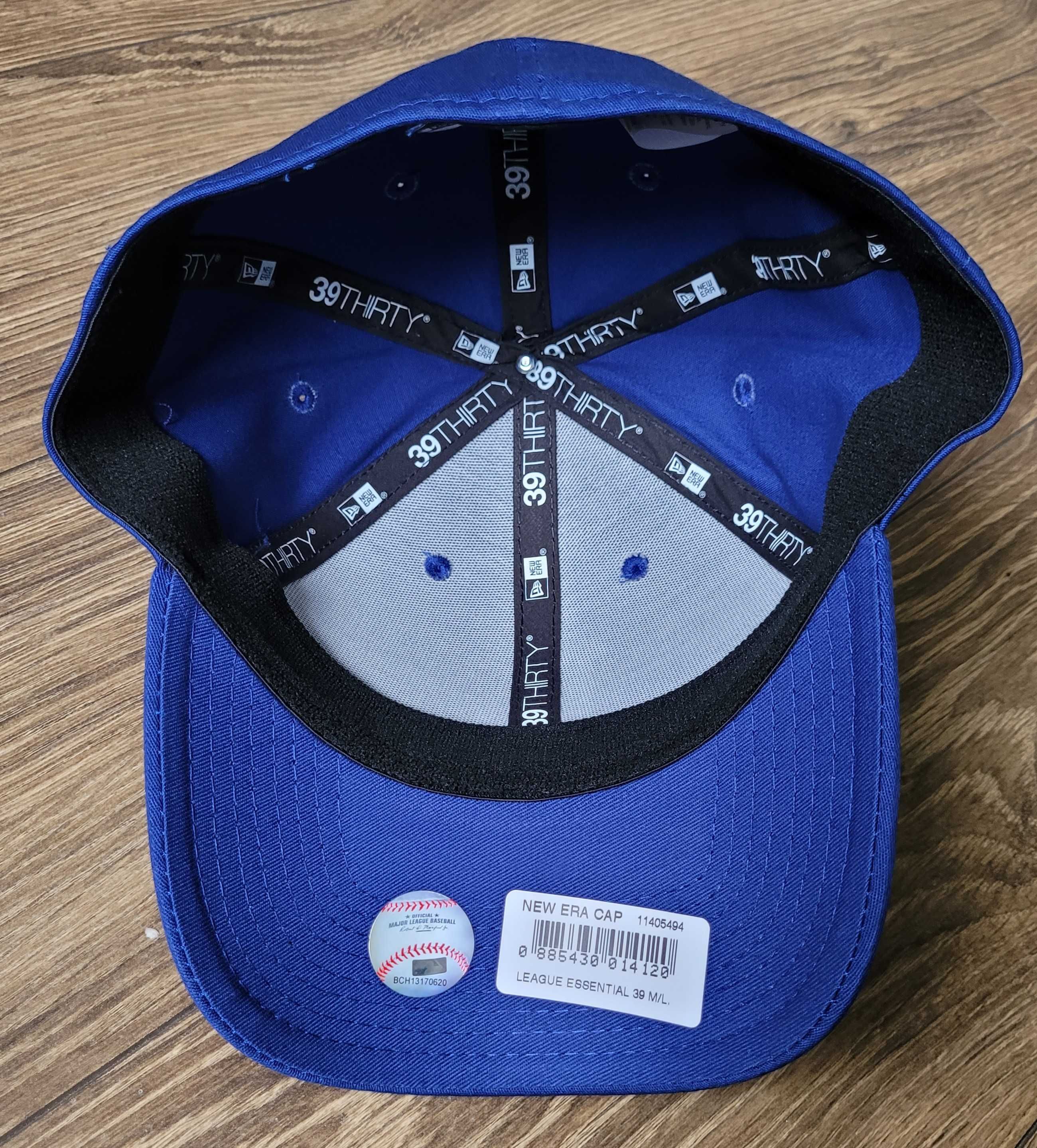 czapka z daszkiem New Era 39thirty LA Dodgers M/L MLB niebieska NOWA