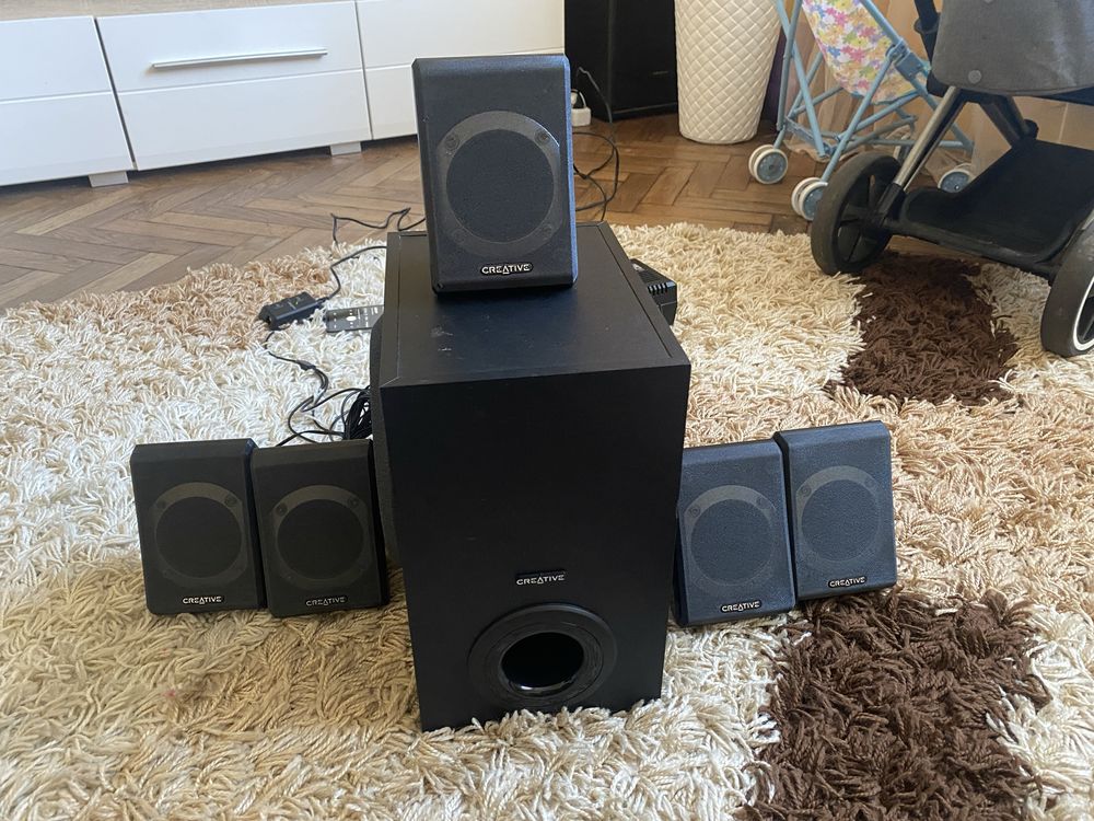Creative inspire p580 5.1 система