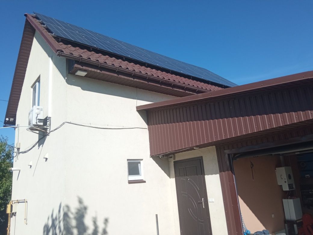 Сонячні панелі батареї  Longi Solar Risen  435 інвертор Deye 450 W  мо