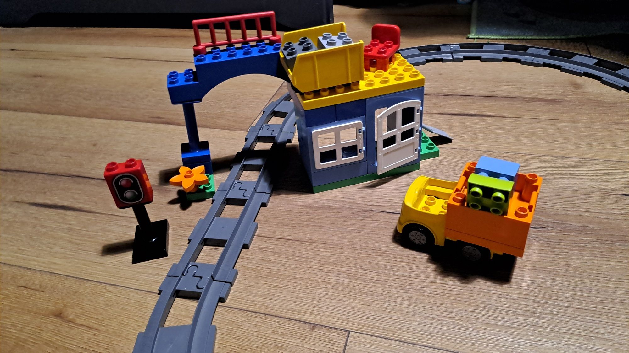Lego duplo 10508 pociąg tory kolejka