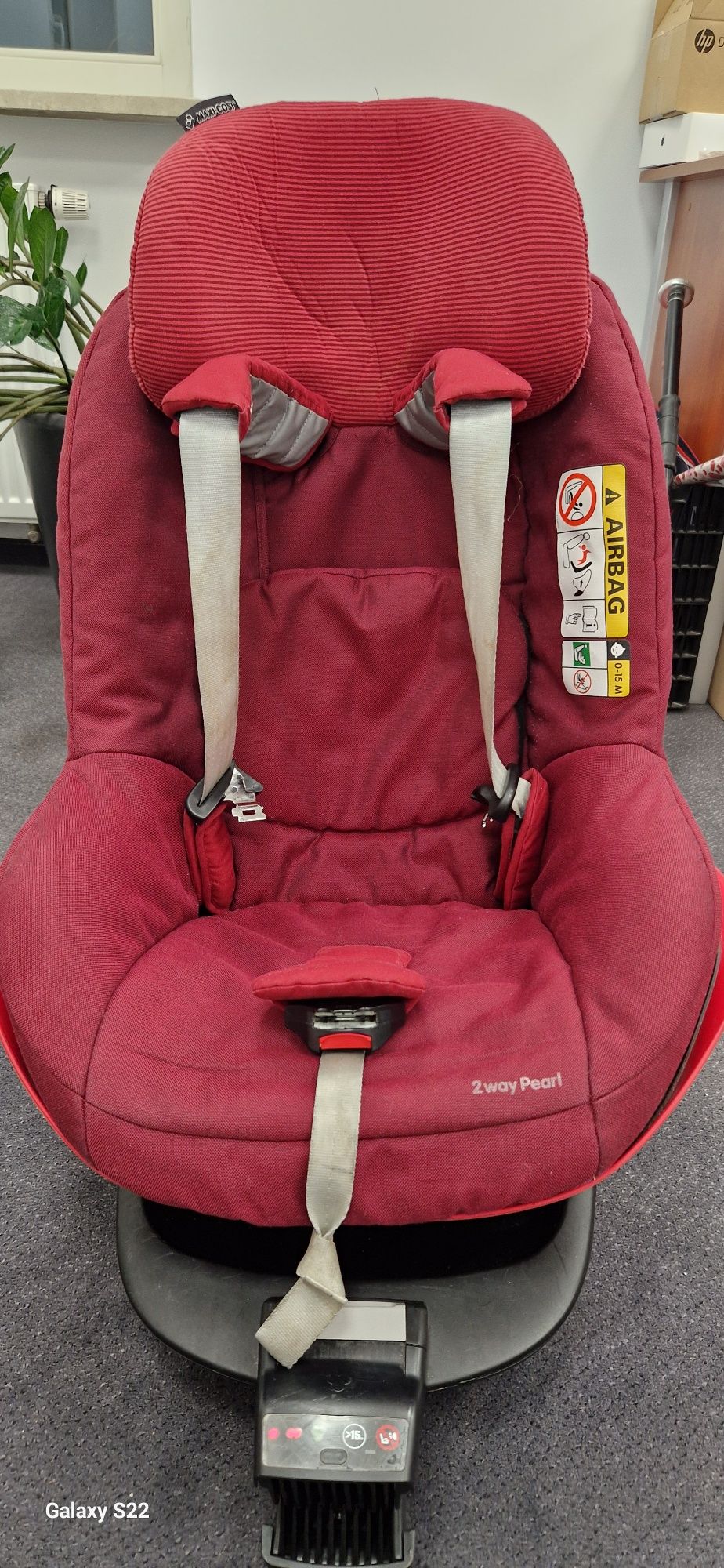 Fotelik + baza isofix Maxi Cosi 2way Pearl 9-18 kg