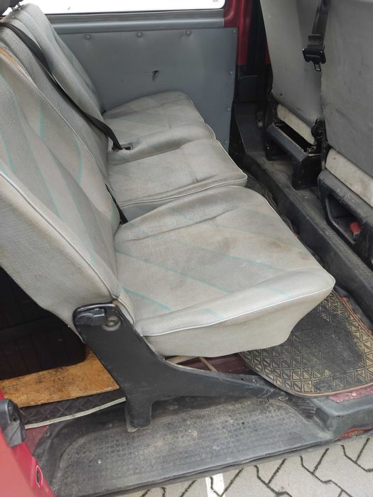 VW Transporter 2.5TDI 1996r 6os DOKA ładowność 995kg hak Doinwestowany