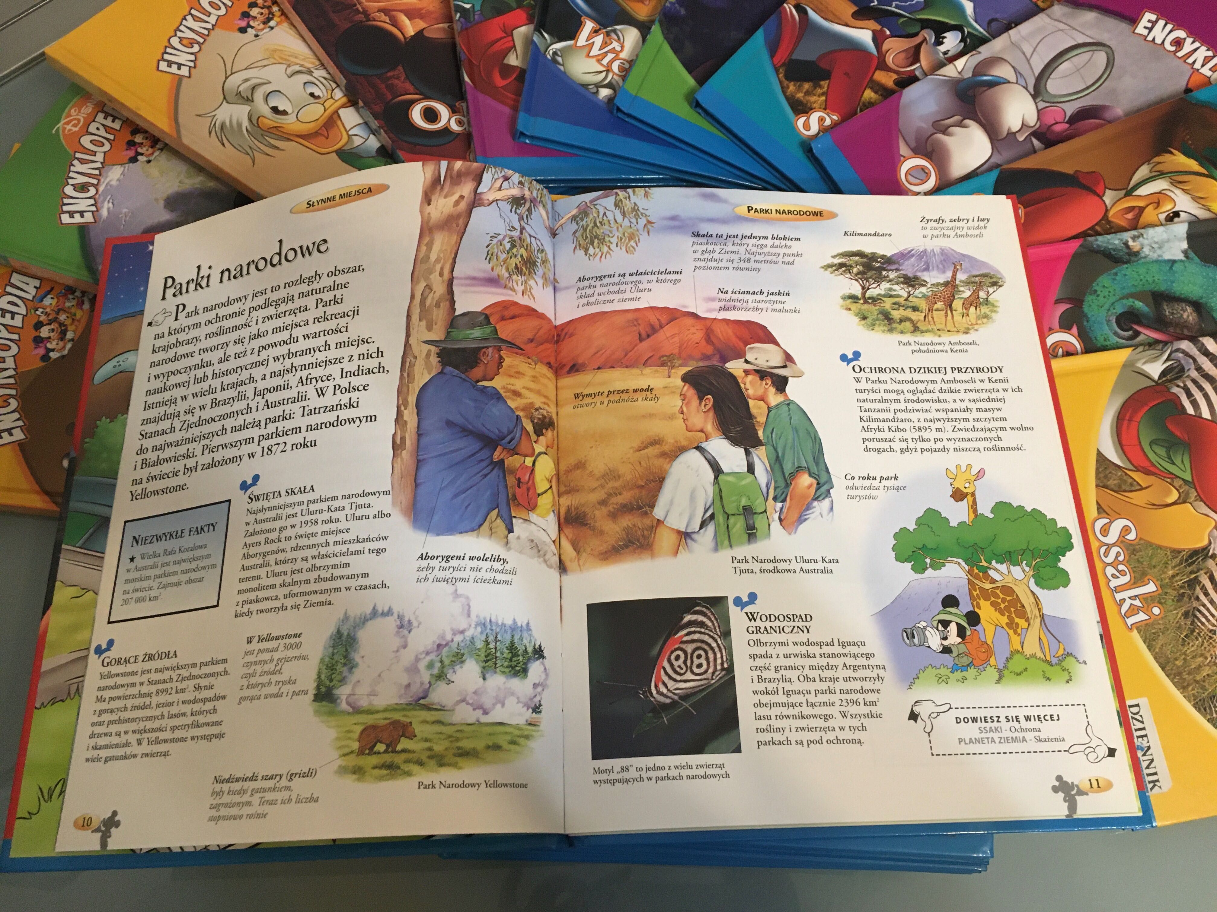 Encyklopedia wiedzy Disney 24 książki