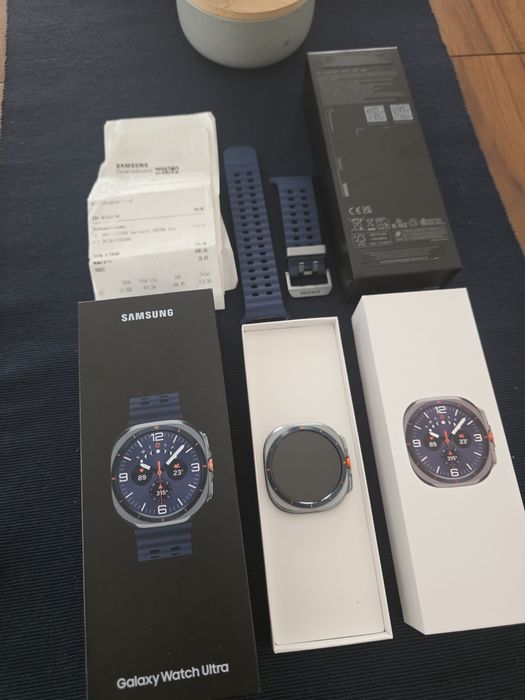 Samsung Galaxy Watch Ultra LTE, 5 Pro. Troca/retoma. Fatura, garan