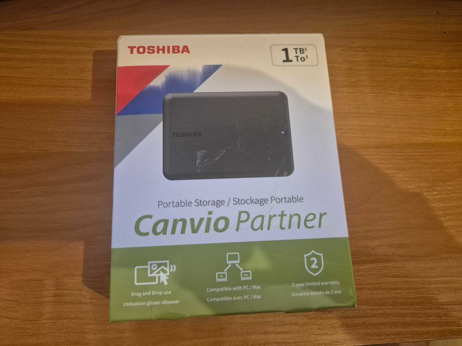 Toshiba Canvio Partner 1TB zewnętrzny dysk twardy 2,5