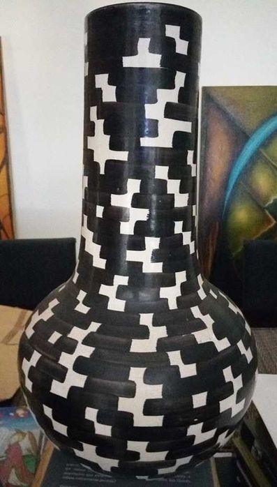 Jarra Cerâmica pintada