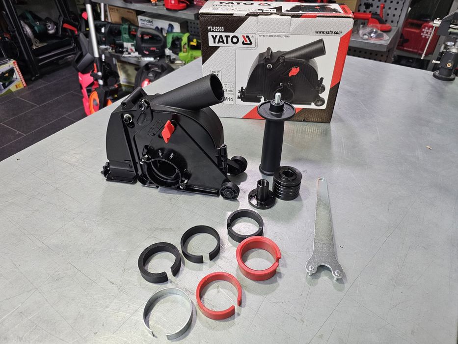 Насадка Кожух Штроборез для Болгарки  YATO +Пылеудаление