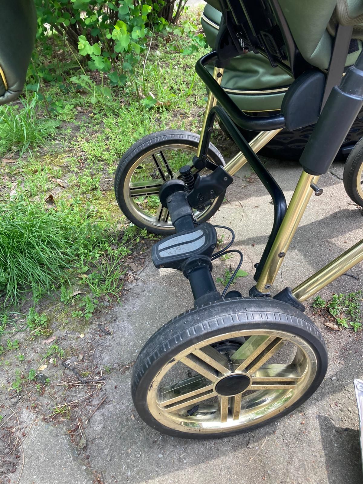 Wózek komplet niemowlęcy 3w1