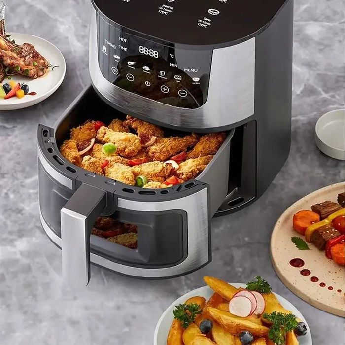 Аерофритниця сенсорна 8л, 4200Вт, Rainberg RB-2268 / Мультипіч