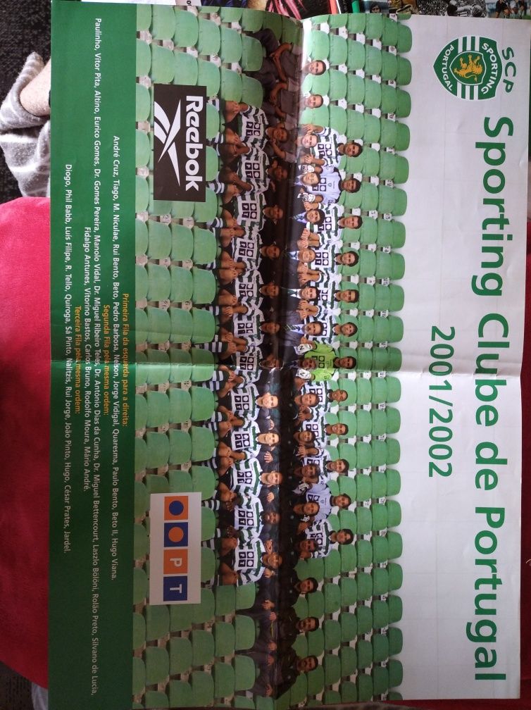 Poster Sporting 2001/2002