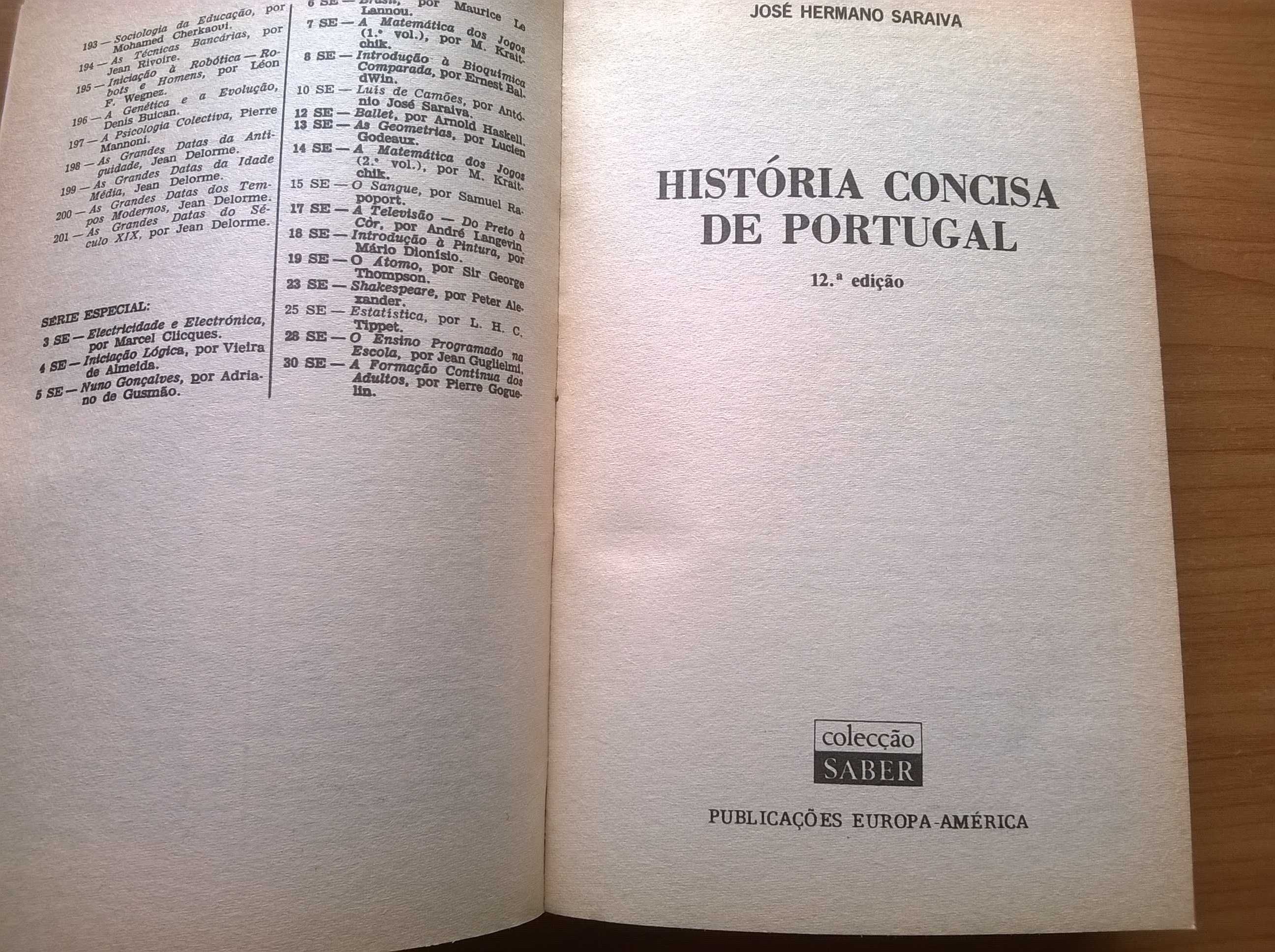 História Concisa de Portugal - José Hermano Saraiva