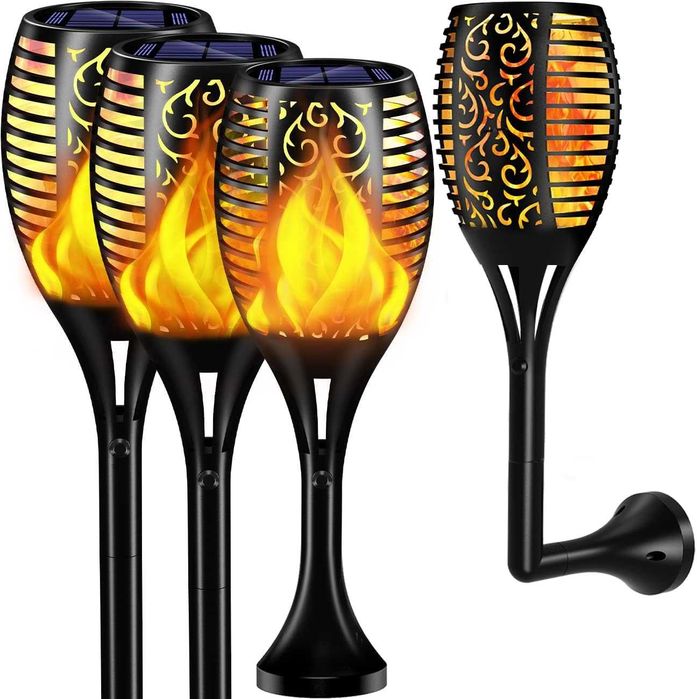 Nowy zestaw lampek solarnych / lampka / 4 szt / solar / lampa !2159!