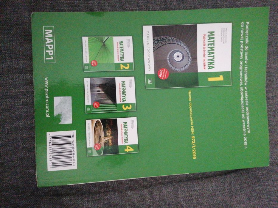 Podręcznik do Matematyki 1