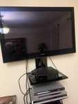 Telewizor LCD Sony Bravia KDL 40NX800 kino domowe + stolik