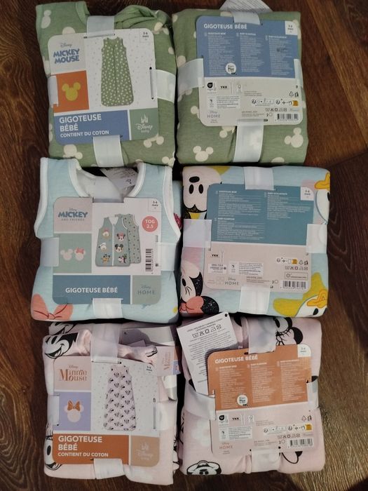 Дитячий спальний мішок, спальник, кокон від 0 до 6 міс (0,5-3 tog)