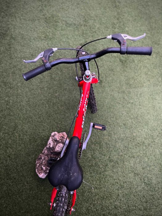 BICICLETA Vermelha : Criança 6 a 9 Anos :  Roda 20''