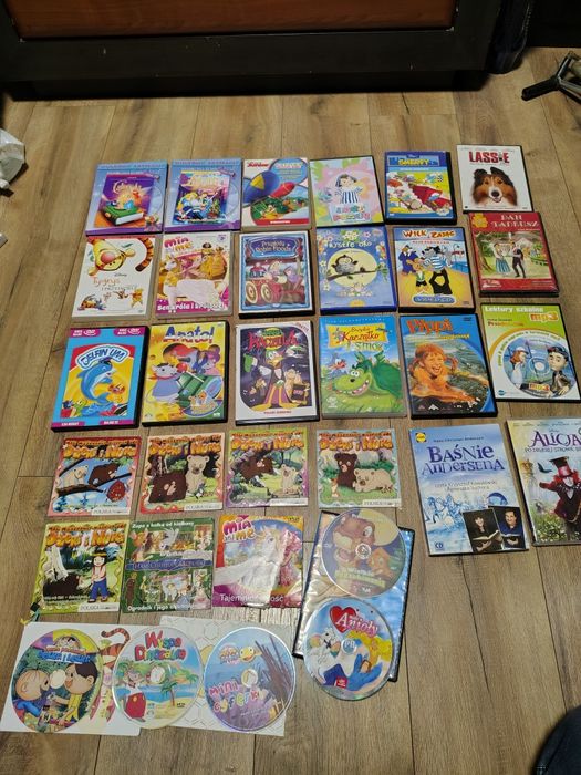 Zestaw 32 bajek na DVD