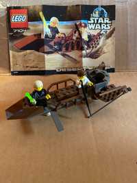 Lego 7104 Star Wars Desert Skiff UNIKAT 100% Komplet + Instrukcja