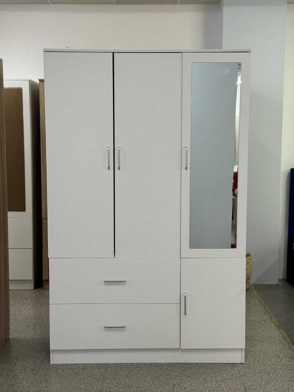 Roupeiro branco de três portas - ENVIO GRATIS