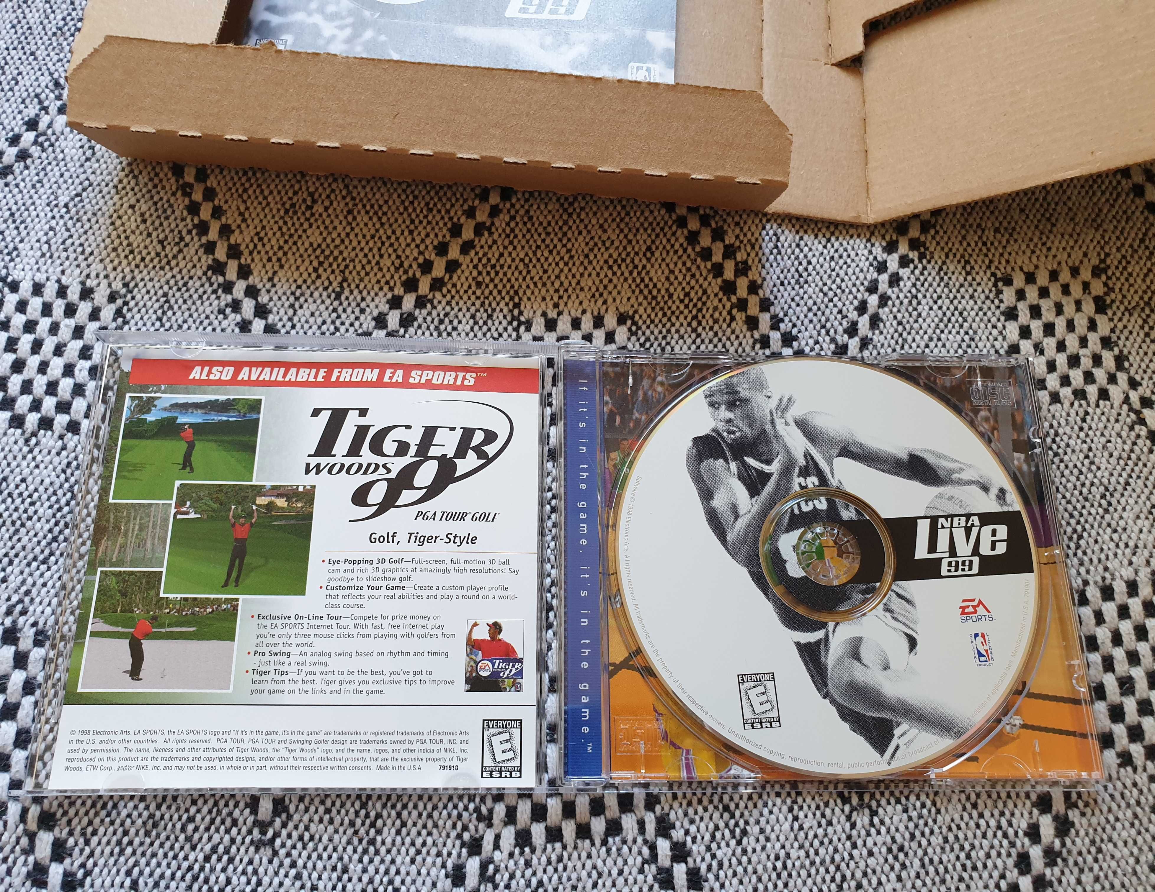 Gra NBA Live 99 PC 1998 EA Sports CD-ROM Classics English retro gry