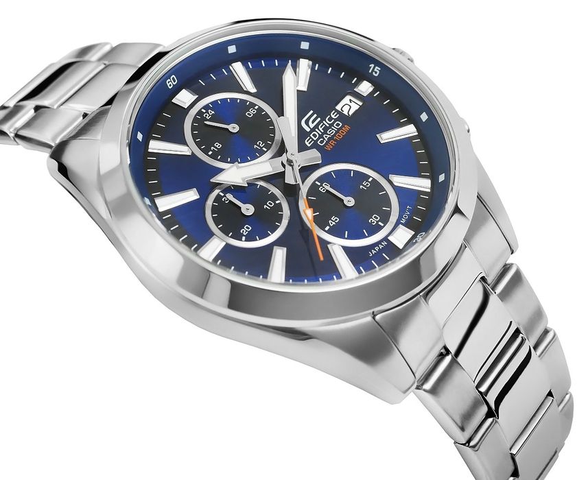 zegarek męski casio edifice efv-560d-2avuef 10 bar + box