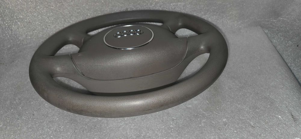 Kierownica jasna + poduszka Audi A2 A4 B6 kpl