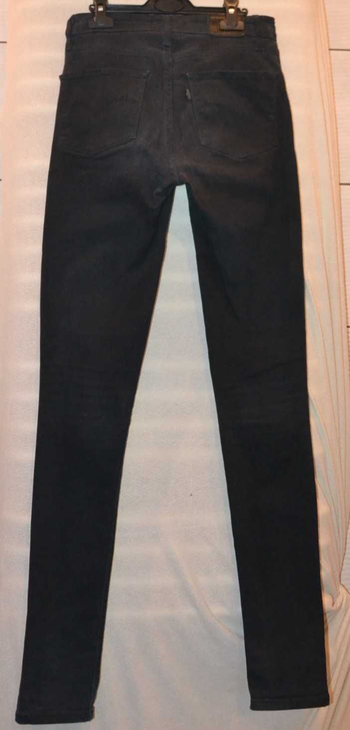 LEVIS 721 High Rise Skinny Jeans Spodnie Damskie W26 L32 Super Stan