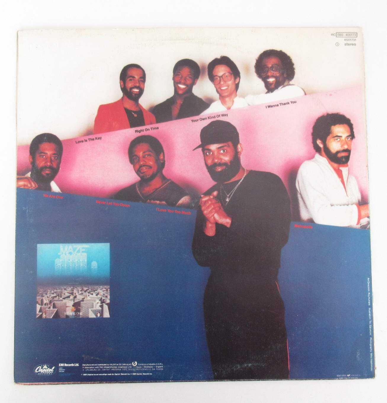 Maze Featuring Frankie Beverly - We Are One (LP)