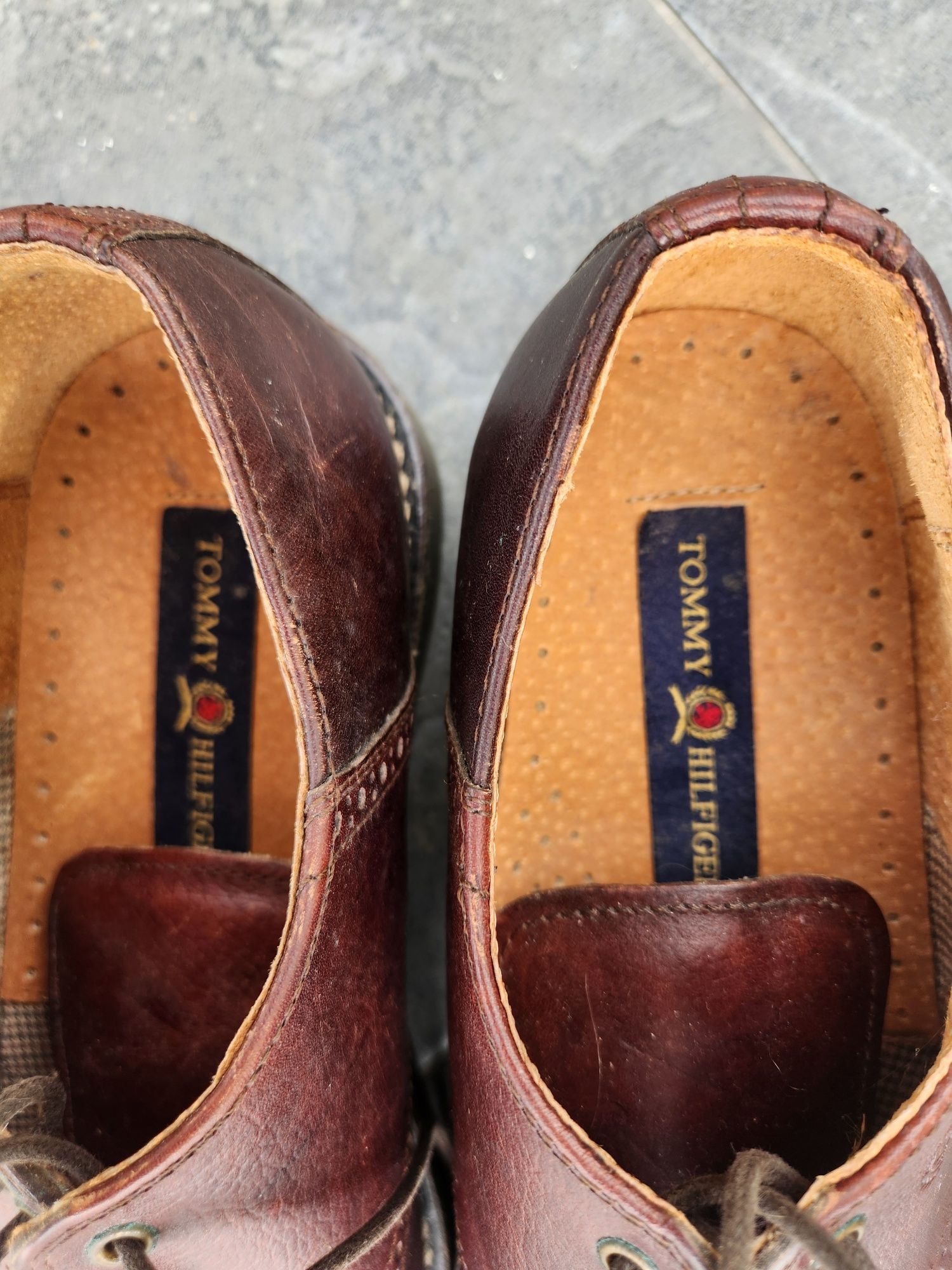 Sapatos pele Tommy Hilfiger
