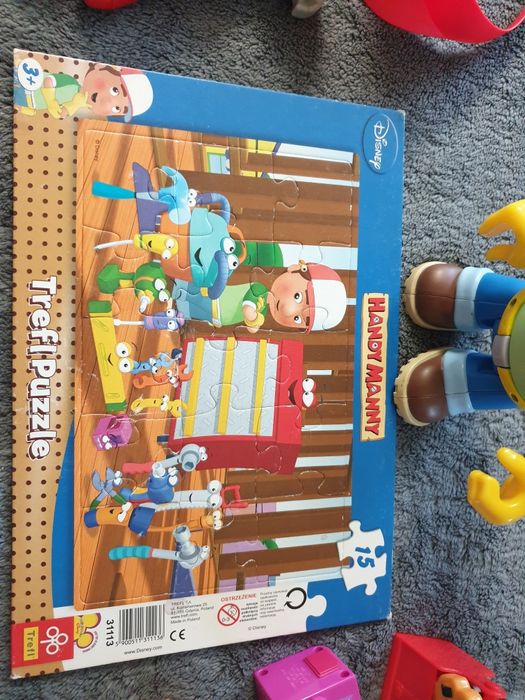 Zabawka interaktywna Handy Manny - Maniek złota rączka