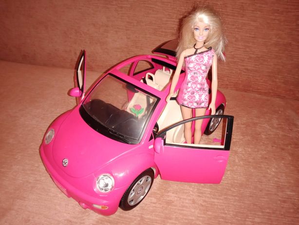 Barbie Mattel lalka auto Volkswagen Beetle  Garbus