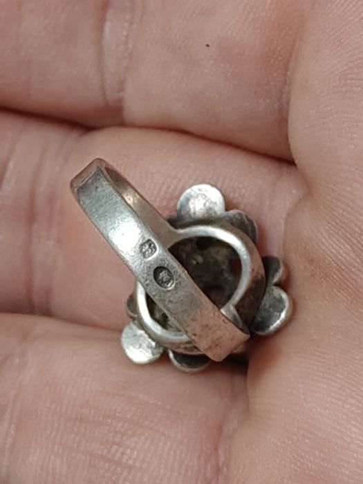 Pierścionek Warmet niezapominajki