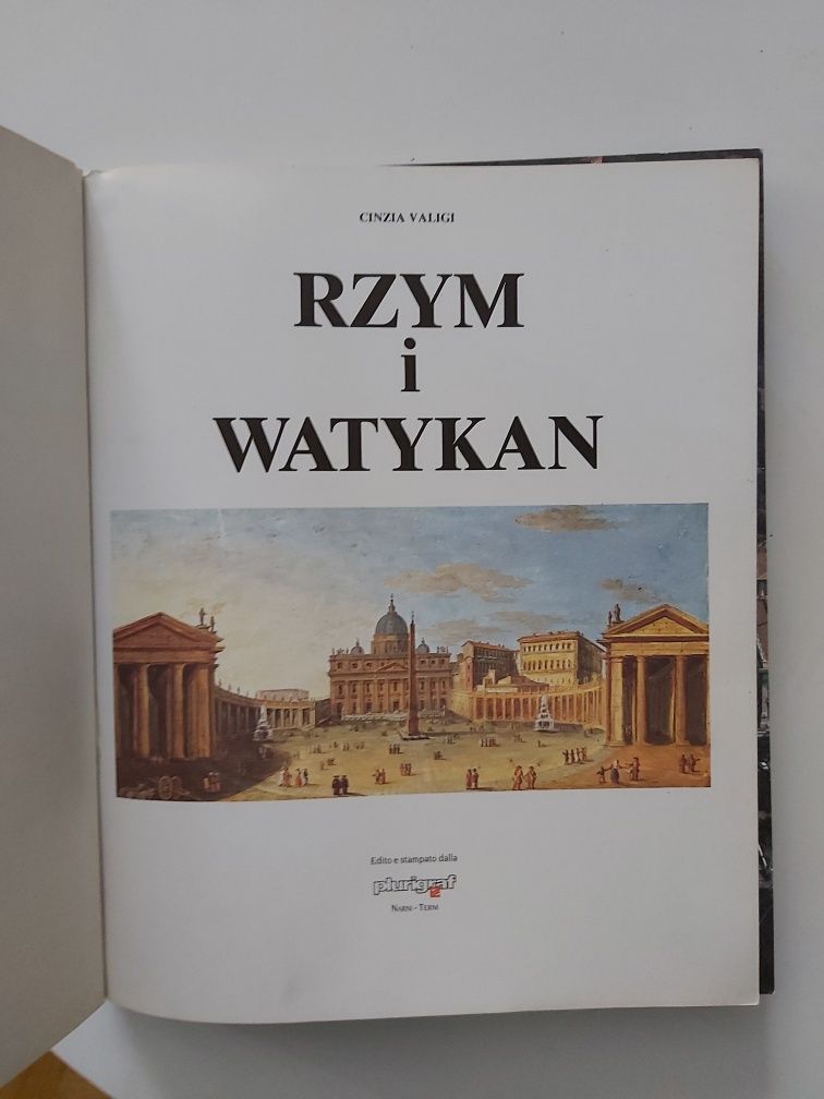 Album przewodnik Rzym i Watykan Cinzia Valigi 1996