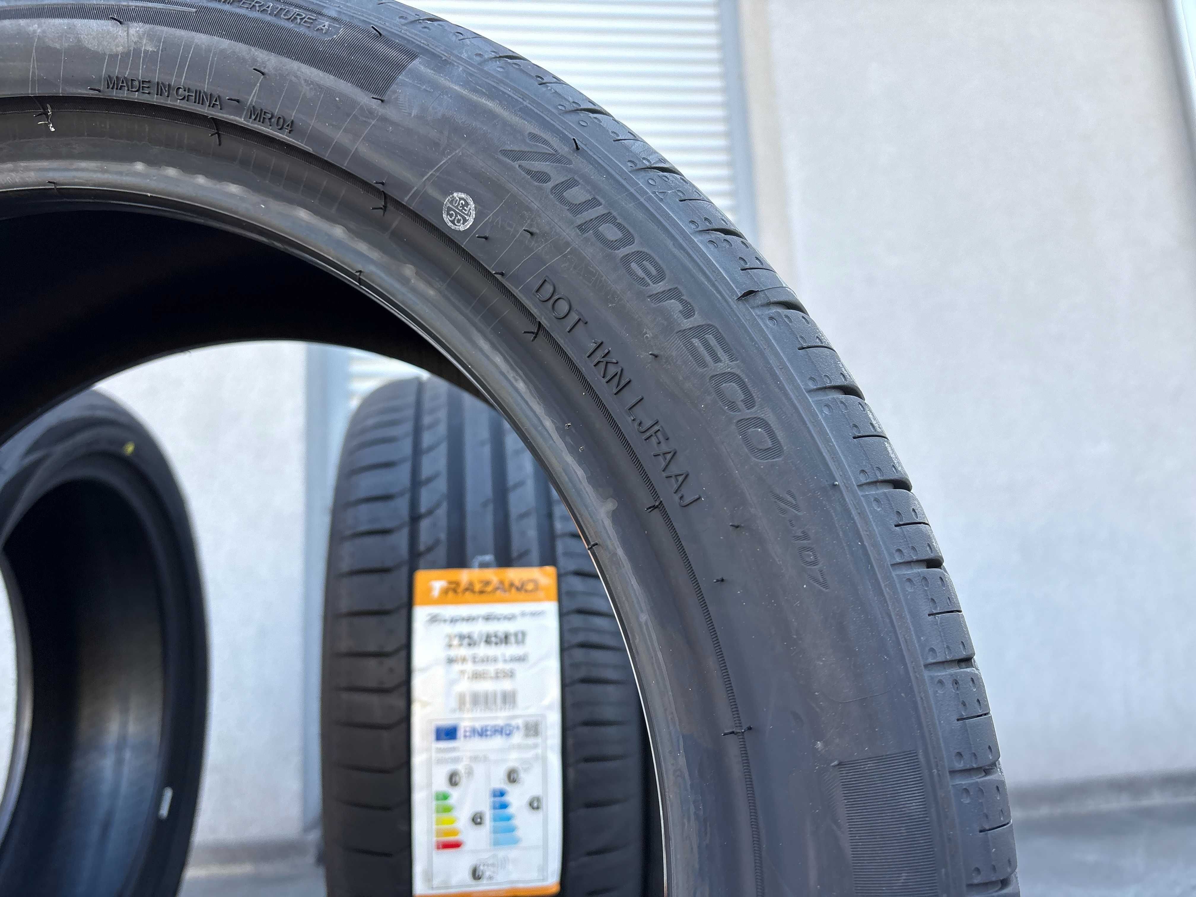 Letnie NOWE 225/45R17 Trazano Z107 C,B,72db 94W XL 2024r Gwar!