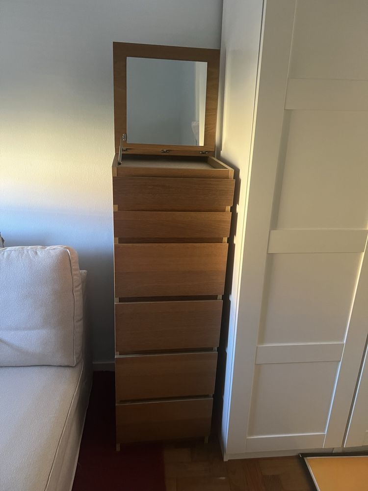 Comoda com 6 gavetas - IKEA Malm