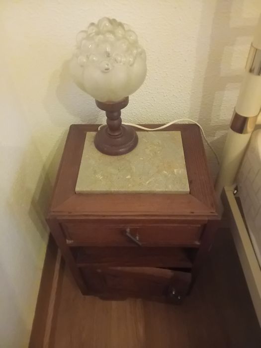 conjunto de quarto em madeira