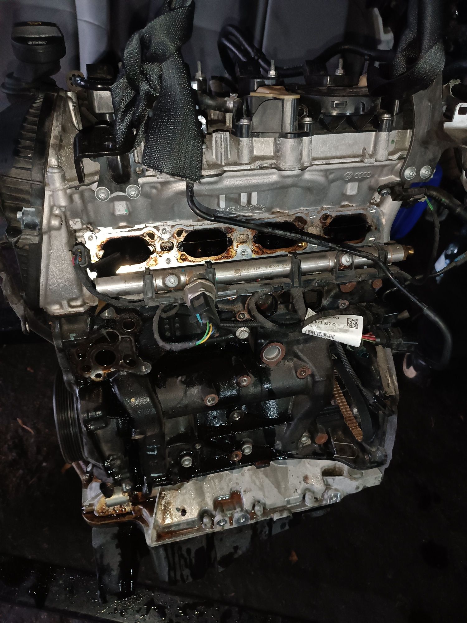 Ауді Q5 80A 18 рік 2.0tfsi бензин двигун двигатель мотор в зборі DAYB