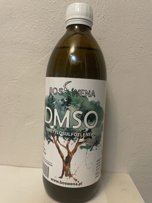 DMSO Dimetylosulfotlenek CZYSTY 500ml BIOSWENA