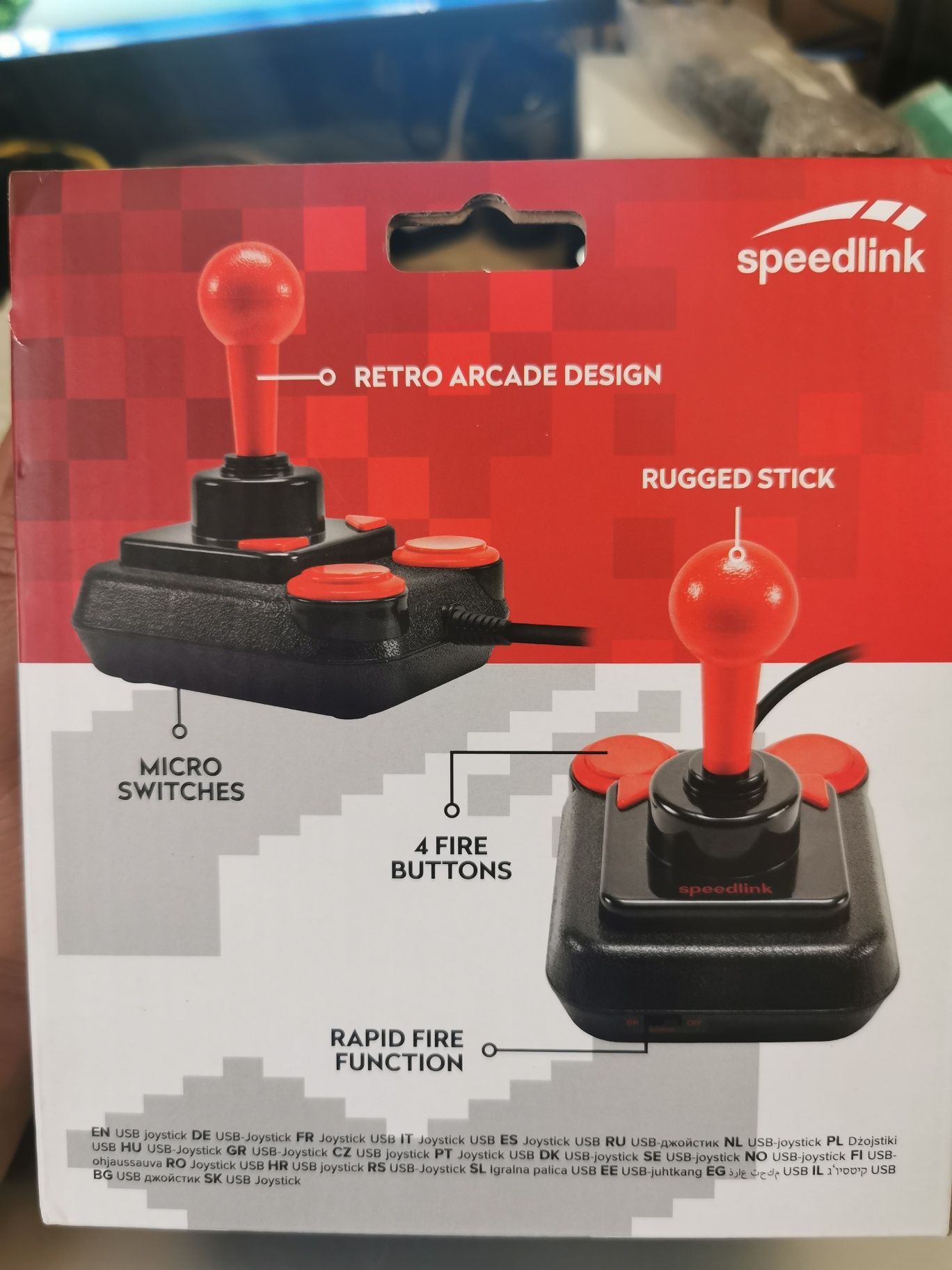 Joystick retro usb speedlink