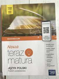 NOWA Teraz matura. Język polski. Vademecum zakres podstawowy.