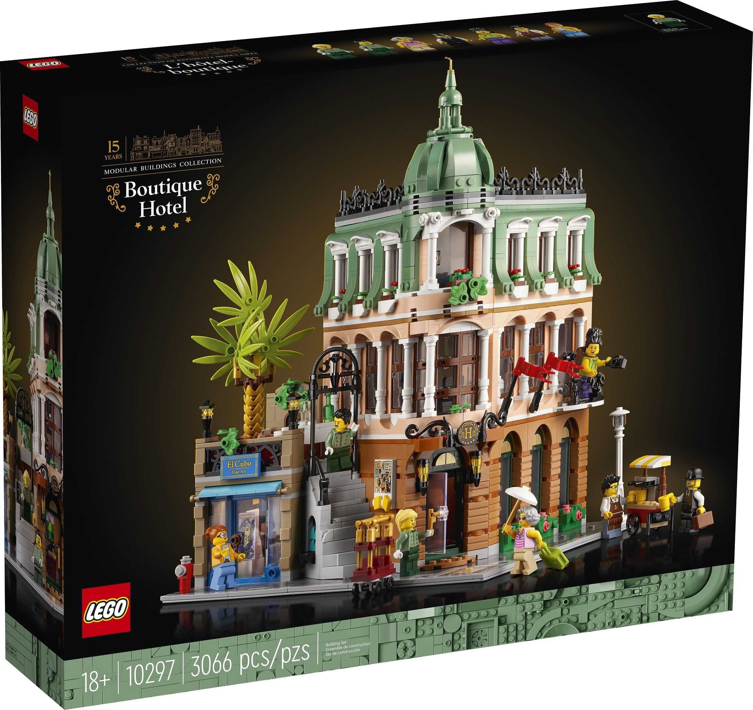 LEGO 10297 Hotel butikowy + Taxi 40532 + gratis