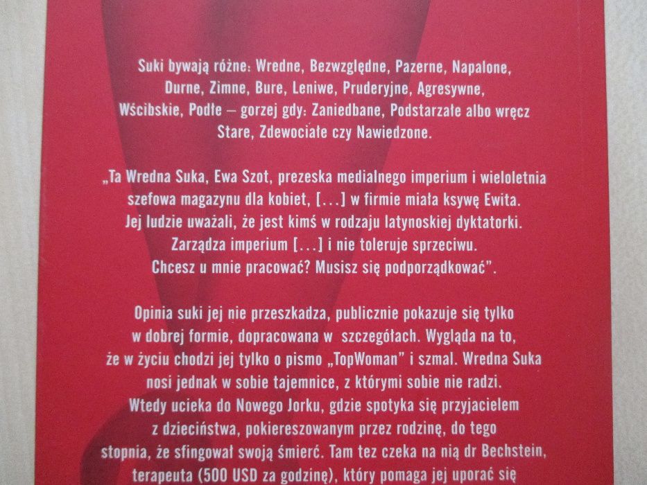 Powieść "Suki" Krystyna Kofta