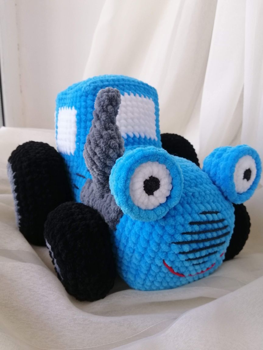 Синій трактор іграшка подарунок хлопчику