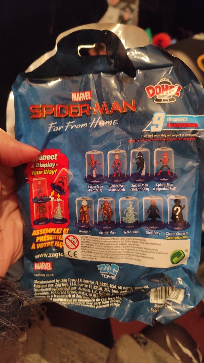 Mini Figura Spider-Man Far From Home - Domez