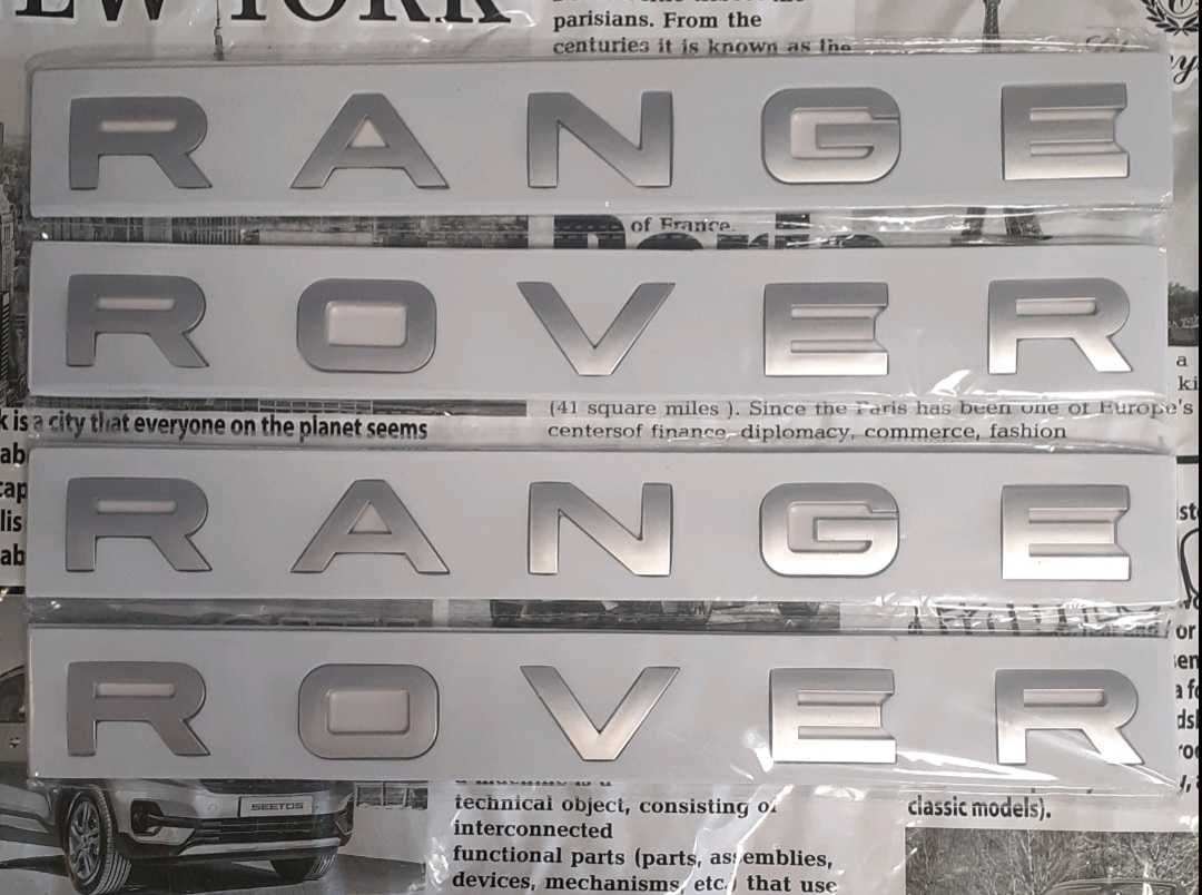 Эмблема значок надпись капота ляду Range Rover,Land Rover Discovery !