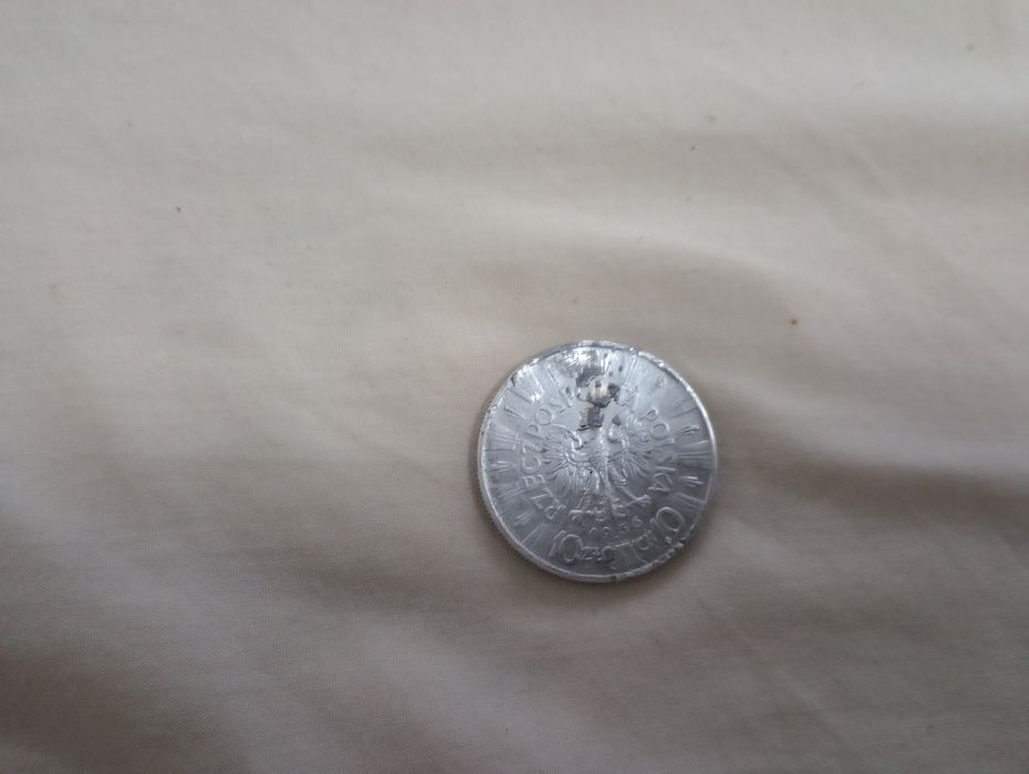 Серебрянная монета 10 Польских злотых  1932г.в