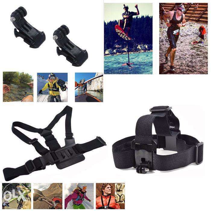 Mala e acessorios para Gopro Hero 5, 4, 3/3+/2/1/4